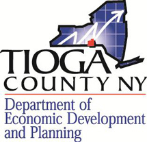 Tioga County NY Department of Economic Development and Planning Logo