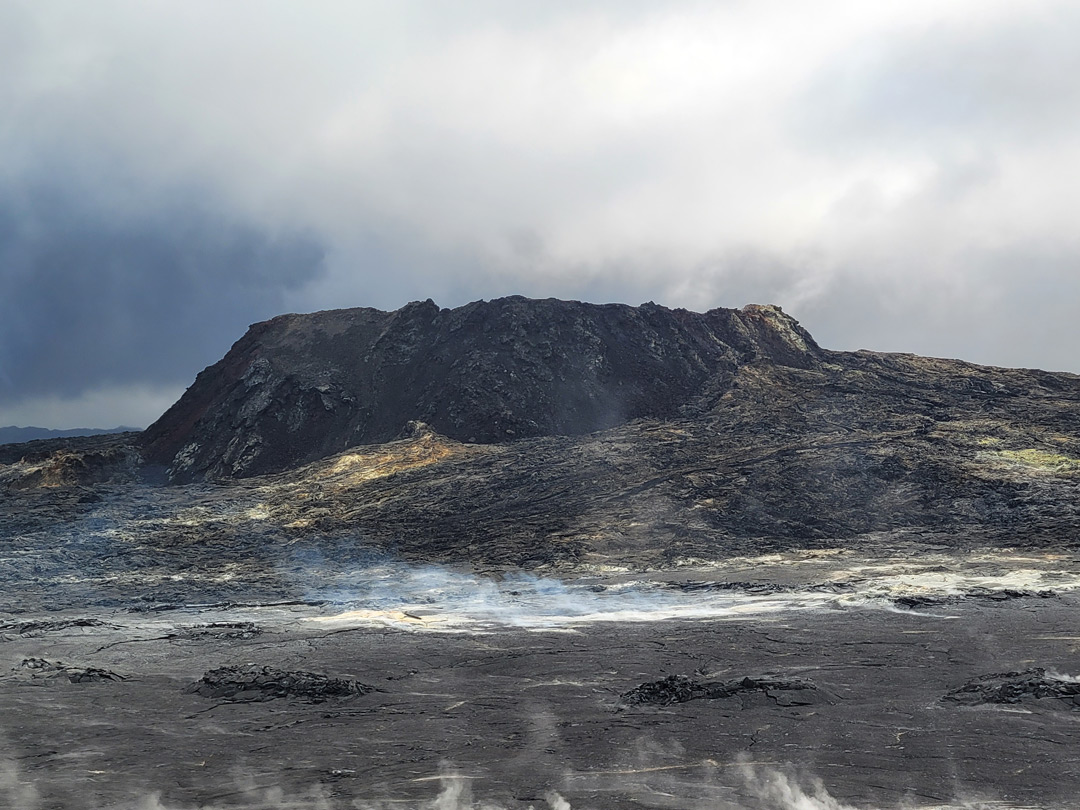 The Fagradalsfjall volcano. 