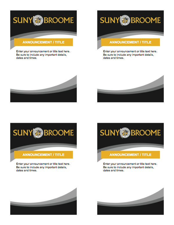 Brochure Template Example